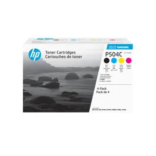 HP CLT-P504C - 4-pack - black, yellow, cyan, magenta - original - toner cartridge (SU400A)