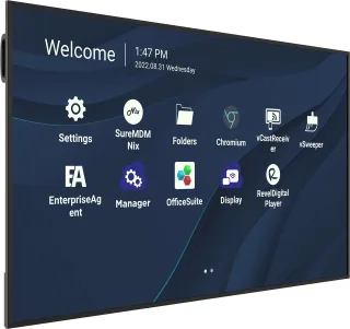 ViewSonic CDE7530 - 75" Diagonal Class CDE30 Series LED-backlit LCD display - digital signage - with built-in SoC media player - 4K UHD (2160p) 3840 x 2160 - Direct LED
