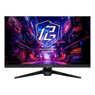 ASRock Phantom Gaming PG27FFT1A  27 Inch FHD (1920 x 1080) IPS Gaming Monitor, 180Hz 1ms (MPRT) Response Time, 2 x HDMI 2.0, 1 x DisplayPort 1.2, With Speakers
