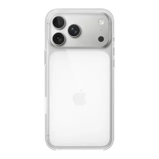 Apple - Protective cover for mobile phone - MagSafe compatibility - polycarbonate - clear - for iPhone 17 Pro Max
