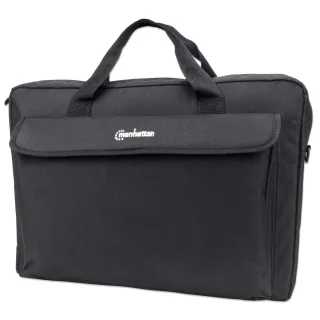 Manhattan 439909 London Laptop Bag 17.3" Black- Top Loader