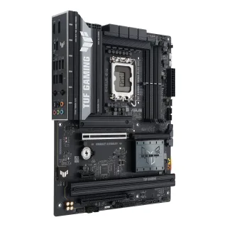 ASUS TUF GAMING B860-PLUS WIFI - Motherboard - ATX - LGA1851 Socket - B860 Chipset - USB-C 3.2 Gen 2x2, USB 3.2 Gen 2, USB 3.2 Gen 1, USB-C 3.2 Gen2 - 2.5 Gigabit LAN, Bluetooth, Wi-Fi 7 - onboard graphics (CPU required) - HD Audio (8-channel)