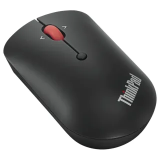 Lenovo ThinkPad Compact - Mouse - right and left-handed - optical - 4 buttons - wireless - 2.4 GHz - USB-C wireless receiver - black - OEM - for ThinkPad T16 Gen 4 21QN