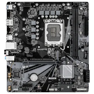 Gigabyte H610M D3W WIFI6 (Rev. 1.1) Intel 1700 Socket Motherboard, Micro-ATX, 2x DDR5 Slots, 1x M.2 Socket, GbE LAN, Wi-Fi 6, 1x DisplayPort / 1x HDMI Port