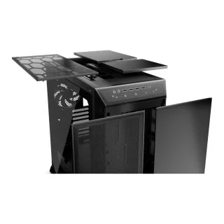 be quiet! BGW50 Dark Base Pro 901 Full Tower Gaming Case, 1 x USB Type-C / 4 x USB 3.0, Tempered Glass Front Window Panel, 2 x Silent Wings Fans, Integrated ARGB Lighting. E-ATX / XL-ATX / ATX / M-ATX / Mini-ATX Compatible