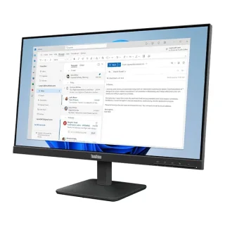 Lenovo ThinkVision S24-4e, Full HD (1920 x 1080), 100Hz, 4ms, 16:9, IPS, WLED Monitor, HDMI, VGA, Tilt Adjustable, 3 Year Warranty