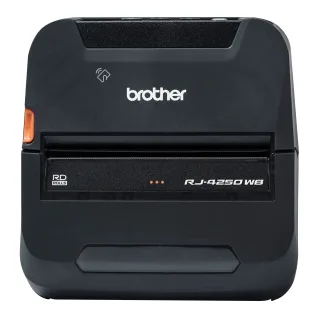 Brother RJ4250WBZ1 RJ-4250 4" DT Mobile Printer BT and Wi-fi