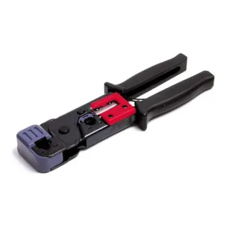 Startech RJ45 RJ11 Crimp Tool with Cable Stripper - RJ45+RJ11 Strip & Crimp Tool - Crimp tool (RJ4511TOOL) - Crimp tool - for P/N: CRJ4550PK, WIRC6ASPATBL, WIRC6CMPBLU
