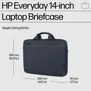 HP Everyday - Notebook carrying case - 14.1" - odyssey grey