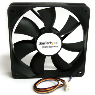 Startech 120x25mm Computer Case Fan with PWM - Pulse Width Modulation Connector - computer cooling Fan - pwm Fan - 120mm Fan (FAN12025PWM)