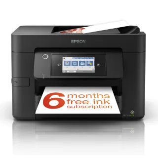 Epson WorkForce WF-4820DWF C11CJ06401 Inkjet Printer, A4, Colour, Wireless & Ethernet, All-in-One inc Fax, Duplex