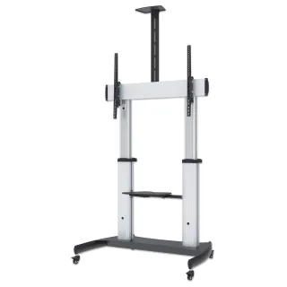 Manhattan 461672 TV/Monitor Trolley Stand- 60-100" VESA to 800X600MM 100KG