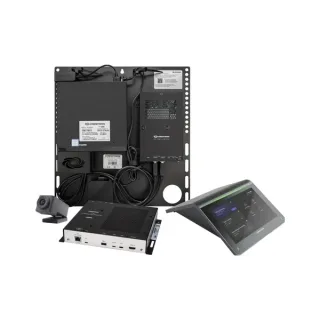 Crestron Flex UC-MMX30-T-I - Video conferencing kit - Certified for Microsoft Teams Rooms - black - power adapter included