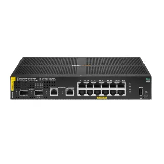 HPE Aruba Networking CX 6000 12p 10M/100M/1G Class4 PoE 2p SFP 1G 139W Switch - Switch - Managed - 12 x 10/100/1000 (PoE+) + 2 x Gigabit SFP (uplink) + 2 x Gigabit RJ-45 - rack-mountable, wall-mountable - PoE+ (139 W) - BTO