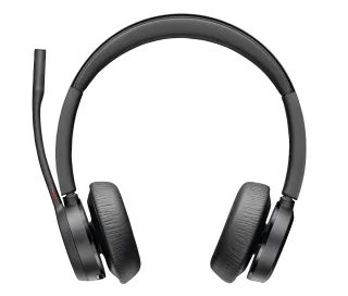 HP Poly Voyager 4320 - Headset - on-ear - Bluetooth - wireless - black - Certified for Microsoft Teams, Zoom Certified