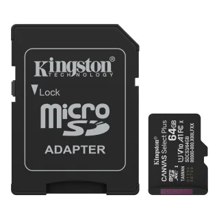 Kingston Canvas Select Plus  SDCS3/64GB 64GB Micro SD UHS-I (U1) Flash Card with Adapter