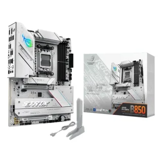 ASUS ROG STRIX B850-A GAMING WIFI - Motherboard - ATX - Socket AM5 - AMD B850 Chipset - USB-C 3.2 Gen 2x2, USB-C 3.2 Gen2, USB 3.2 Gen 2, USB 3.2 Gen 1 - 2.5 Gigabit LAN, Wi-Fi 7, Bluetooth - onboard graphics (CPU required) - HD Audio (8-channel)