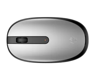 HP 240 - Mouse - right and left-handed - optical - 3 buttons - wireless - Bluetooth 5.1 - USB wireless receiver - pike silver - for ENVY Laptop 13, 16, 17, Laptop 15, 17, Pavilion 32