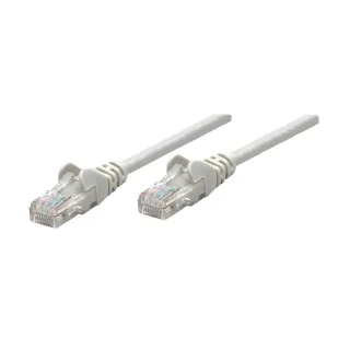 Intellinet 737067 Network Cable CAT6A Copper 20M- Grey S/Ftp Snagless/Booted