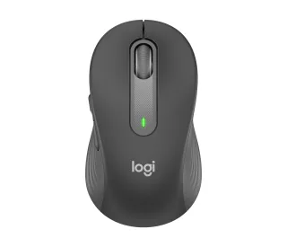 Logitech Signature M650 for Business - Mouse - optical - 5 buttons - wireless - 2.4 GHz, Bluetooth - Logitech Logi Bolt USB receiver - graphite