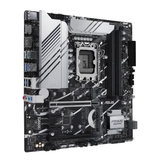 ASUS PRIME Z790M-PLUS - Motherboard - micro ATX - LGA1700 Socket - Z790 Chipset - USB-C 3.2 Gen 2x2, USB-C 3.2 Gen 1, USB 3.2 Gen 2, USB 3.2 Gen 1 - Gigabit LAN - onboard graphics (CPU required) - HD Audio (8-channel)