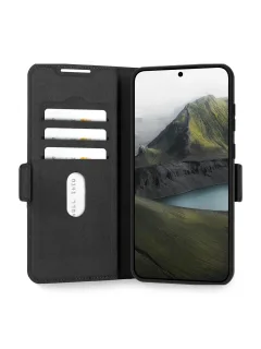 dbramante1928 Oslo Pro - Flip cover for mobile phone - plastic - black - for Samsung Galaxy S25 FE
