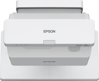 Epson EB-760W - 3LCD projector - 4100 lumens (white) - 4100 lumens (colour) - 16:10 - ultra short-throw lens - 802.11a/b/g/n/ac wireless / LAN/ Miracast - white