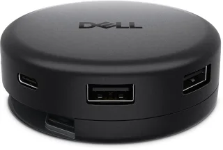 Dell Pro 7-in-1 USB-C Travel Hub - DA326 - Docking station - USB-C - HDMI, DP, USB-C - 2.5GbE