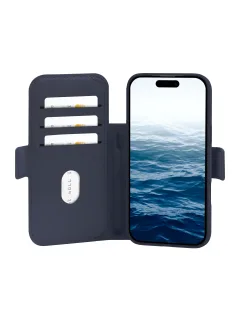 dbramante1928 Copenhagen - Flip cover for mobile phone - ICON - deep water - for Apple iPhone 17 Pro Max, 18 Pro Max