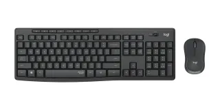 Logitech 920-009796 MK295 Silent Wireless Combo Graphite Ch Central