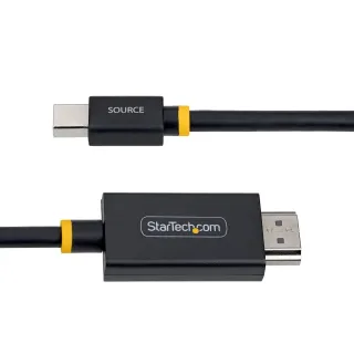Startech - Adapter cable - Mini DisplayPort male to HDMI male - 2 m - black - active, 4K60Hz support