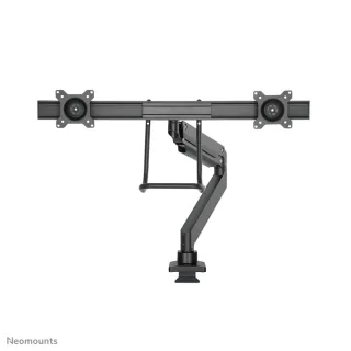 Neomounts NM-D775DX - Mounting kit - full-motion - for 2 LCD displays - black - screen size: 10"-32" - clamp mountable, grommet, desk-mountable