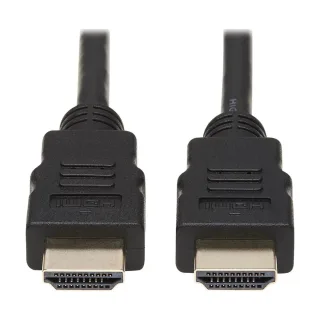 Eaton Tripp Lite Series High-Speed HDMI to HDMI Cable, Digital Video with Audio, UHD 4K, Black, 6 ft. (1.83 m) - HDMI cable - HDMI male to HDMI male - 1.8 m - double shielded - black - 4K support