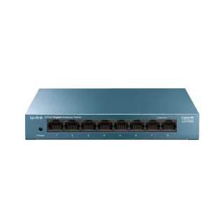 TP-Link LiteWave LS108G - Switch - unmanaged - 8 x 10/100/1000 - desktop