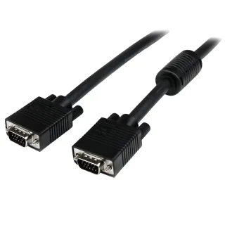 StarTech 25m Coax High Resolution Monitor VGA Cable HD15 M/M - VGA cable - HD-15 (VGA) (M) to HD-15 (VGA) (M) - 25 m - molded - black