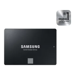 Samsung 870 EVO (MZ-77E250B/EU) 250GB 2.5 Inch SSD, Sata 3 Interface, Read 550MB/s, Write 500MB/s, 3 Year Warranty