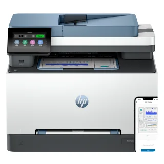 HP Color LaserJet Pro MFP 3302fdw - Multifunction printer - colour - laser - Legal (216 x 356 mm) (original) - A4/Legal (media) - up to 25 ppm (copying) - up to 25 ppm (printing) - 250 sheets - 33.6 Kbps - Gigabit LAN, USB 2.0, USB 2.0 host, Wi-Fi(ac)