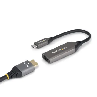 Startech - Adapter cable - USB-C male to HDMI female - 20 cm - 8K60Hz support, 4K144Hz support