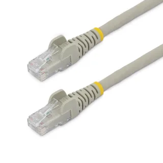 Startech 1m LSZH CAT6 Ethernet Cable, 10 Gigabit Snagless RJ45 100W PoE Network Patch Cord with Strain Relief, CAT 6 10GbE UTP, Grey, Individually Tested/ETL, Low Smoke Zero Halogen - Category 6 - 24AWG (N6LPATCH1MGR)