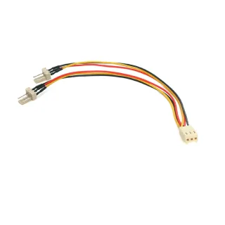 StarTech 6in TX3 Fan Power Splitter Cable - Fan power splitter - 3 pin internal power (F) to 3 pin internal power (M) - 5.9 in - TX3SPLITTER - Fan power splitter - 3 PIN internal power (F) to 3 PIN internal power (M) - 15 cm
