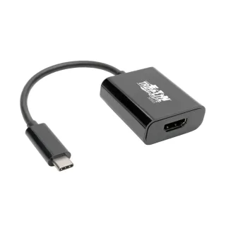 Eaton Tripp Lite Series USB C to HDMI Adapter Converter M/F 4K USB Type C to HDMI Black USB Type C, Thunderbolt 3 Compatible - External video adapter - USB-C 3.1 - HDMI - black