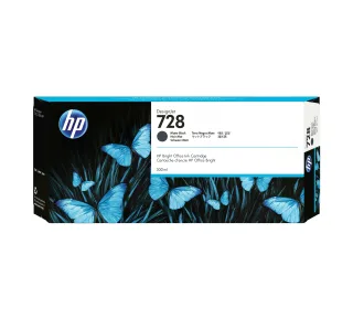 HP 728 - 300 ml - matte black - original - DesignJet - ink cartridge