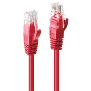 Lindy 48032 1M CAT6 U/Utp Snagless Gigabit Network Cable Red