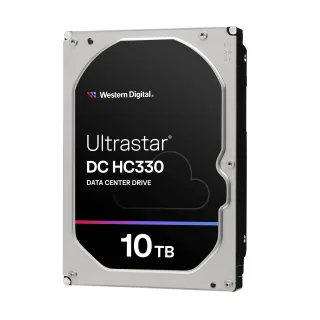 WD Ultrastar DC HC330 WUS721010ALE6L4 - Hard drive - encrypted - 10 TB - internal - 3.5" - SATA 6Gb/s - 7200 rpm - buffer: 256 MB - Self-Encrypting Drive (SED)