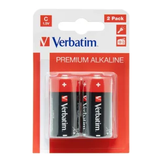 Verbatim C Battery Alkaline 2 Pack