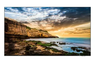 Samsung QE85T - 85" Diagonal Class QET Series LED-backlit LCD display - digital signage - Tizen OS - 4K UHD (2160p) 3840 x 2160