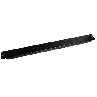 Startech 1U Blanking Panel - Metal Rack Mount Filler Panel - for 19in Server Rack Enclosure or Cabinet - Steel - Black (BLANKB1) - Blank panel - black - 1U - 19" - for P/N: RK1236BKF, RK2536BKF, RK4236BKB, RK619WALL, RK619WALLGB, RK960CP