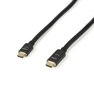Startech 65 ft (20m) High Speed HDMI Cable - Male to Male - Active - 28AWG - CL2 Rated In-wall Installation - Ultra HD 4K x 2K - Active HDMI Cable (HDMM20MA) - HDMI cable - HDMI male to HDMI male - 20 m - double shielded - black