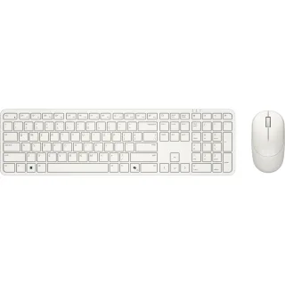 Dell Pro 5 KM526 - Keyboard and mouse set - full size - wireless - 2.4 GHz - QWERTY - UK - light ash