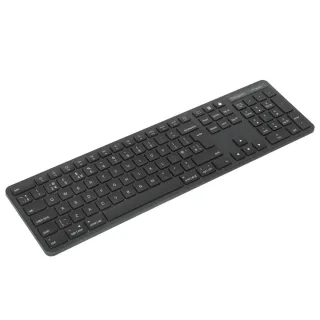 Targus EcoSmart - Keyboard - full size - antimicrobial - USB - QWERTY - Nordic - black